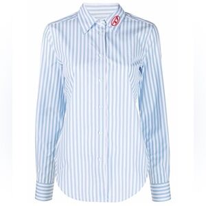 C-Gisey stripe-print shirt